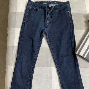 Articles of Society dark ankle length jeans